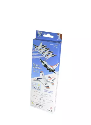 LYONAEEC Самолет Stunt Gliter "F-16 Fighting Falcon" (11001) (8+) (218мм) (коробка) — 2414832 — 1