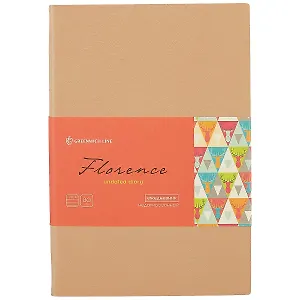 Недатированный ежедневник «Florence», бежевый, 160 листов, В6