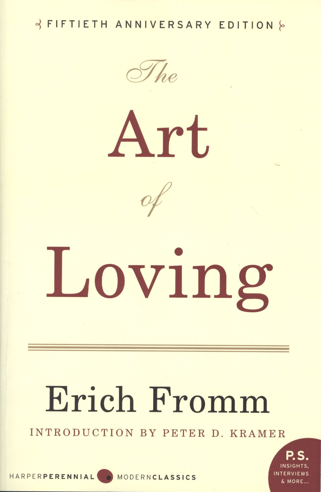 

The Art of Loving, Fromm, Erich