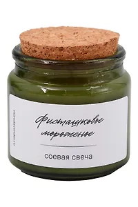 Свеча ароматическая (Фисташковое мороженое) (100мл) (сФм1)