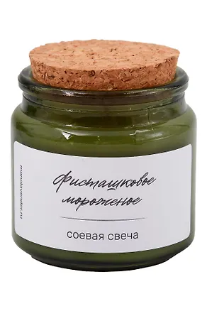 Свеча ароматическая (Фисташковое мороженое) (100мл) (сФм1) 3153876