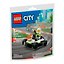 30719 Конструктор LEGO City Гонщик на картинге, 48 деталей, возраст 5+ — 3181299 — 2