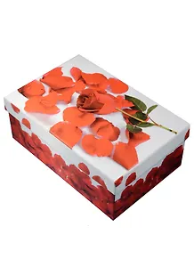 Коробка подарочная "Розы" 21*14*8,5см, картон