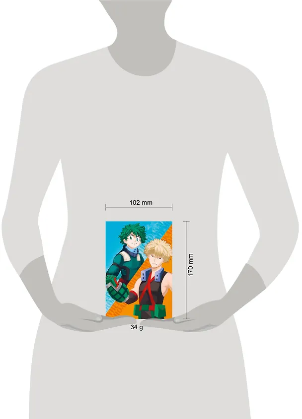 Обложка для моего геройского паспорта (по мотивам манги) 2966699 — 3
