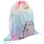 Мешок для сменной обуви "Pusheen" градиентн.фон, плотн.водостойк.материал — 258233 — 2
