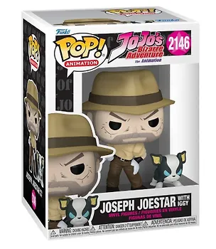 Фигурка Funko POP! Animation JoJo's Bizarre Adventure Joseph Joestar and Iggy (2146) (Fun88461) 3148154