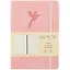 Записная книжка А6+ 80л "Harmony. Розовый" иск.кожа, тв.переплет, термотиснение, ляссе, резинка, инд.уп. — 262393 — 1