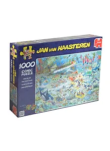 Пазл 1000 (17079) Веселье на морском дне (Jan van Haasteren) (коробка)