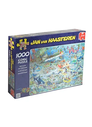 Пазл 1000 (17079) Веселье на морском дне (Jan van Haasteren) (коробка) 2427753