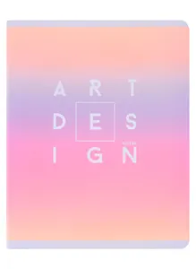 Тетрадь в клетку Listoff, Art design, 48 листов, в ассортименте