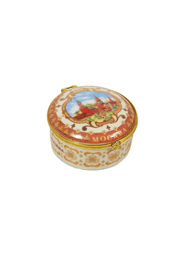 Шкатулка фарфор Москва коллаж (087R02-20) 2464930 — 1