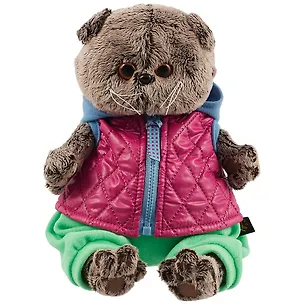 Мягкая игрушка Басик в теплом жилете (22 см) (Ks22-168) 2864745