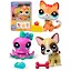 Игровой набор Littlest Pet Shop, "Три друга Веселый пир", 3 фигурки Кошка Осьминог и Французский бульдог, подарочный туба, 4+ — 3127554 — 2