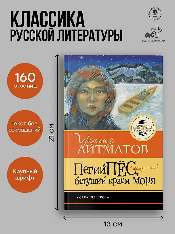 Книга Пегий пёс, бегущий краем моря (Чингиз Айтматов) — 6