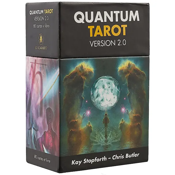 Книга Таро Квантовое Версия 2.0 (буклет на 5 яз.) (AV182) (80 карт) (илл. Батлера) Стопфорс (Кай Стопфорс) — 1