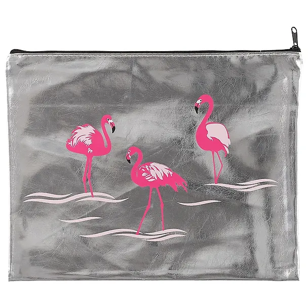 Папка для тетрадей «Pink flamingo» В5, на молнии 247868 — 1