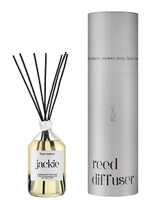 Диффузор ароматический Jackie (Кориандр,Цветы табака,Лимон,Специи,Мадагаскарская ваниль,Бобы тонка,Амбра) (110мл) (flame-RD001-110)