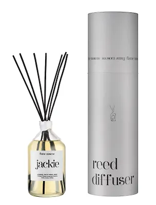 Диффузор ароматический Jackie (Кориандр,Цветы табака,Лимон,Специи,Мадагаскарская ваниль,Бобы тонка,Амбра) (110мл) (flame-RD001-110) 3103902