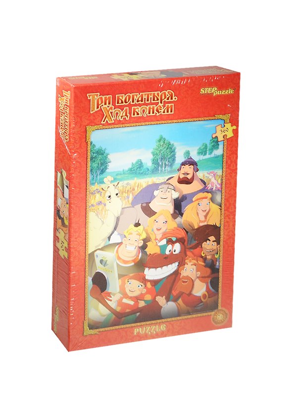 Пазл Три богатыря. Ход конём Step puzzle 360эл. 2468448 — 1