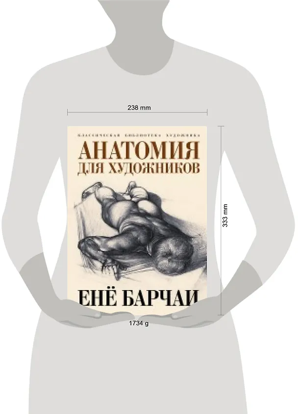 Книга Анатомия для художников (Енё Барчаи) — 4