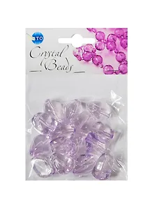 Набор бусин Кристальная игра Камешки розовые (CRP149) (упаковка)