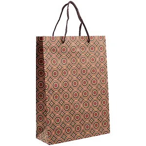 Подарочный пакет «Яркие круги», А4