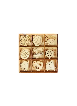 Набор деревян. эл./кор. Морская жизнь (45эл/уп) (11-02717-L3) 2532578