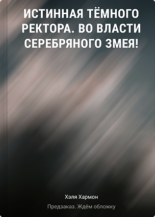 Книга Истинная Тёмного Ректора. Во власти Серебряного Змея! (Хэля Хармон)