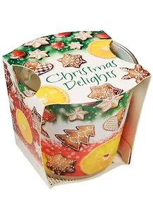 Ароматизированная свеча в стакане Рождественские Вкусы