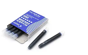 Набор картриджей для перьевой каллиграфической ручки PILOT, синие, 6 штук