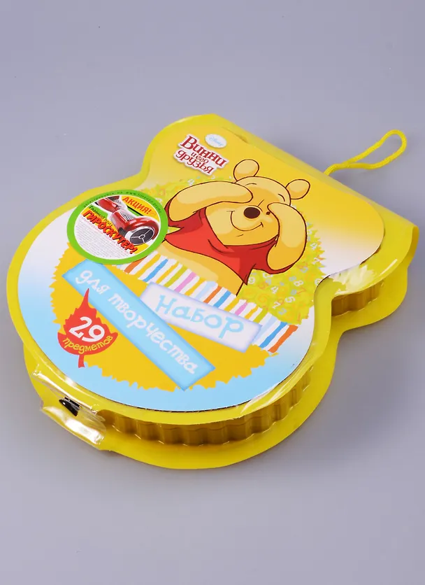 Набор для дет.творч. 29 предметов "Винни" к/к, инд.уп., Disney 242628 — 3