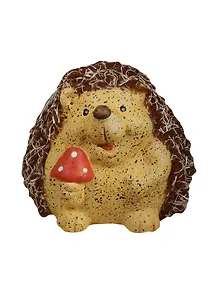 Фигурка Ежик с грибочком 10см (100-310)