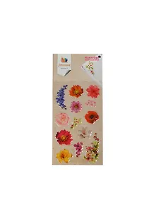 Наклейка декоративная леденцовая 2 Цветы 1 (70х160) (3+) (упаковка)
