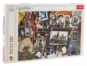 Пазл Harry Potter Воспоминания о Хогвартсе (Hogwart Memories), 500 деталей. 48 x 34 см. — 3048868 — 1