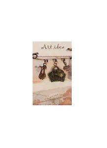 Кулоны в асс.2 Корзина бронза (QA 5788) (14021234) (упаковка)