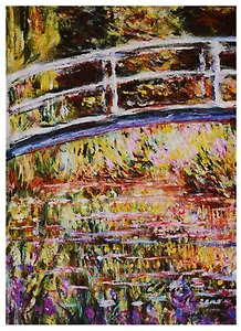 Блокнот Art World Клод Моне "Пруд с водяными лилиями"