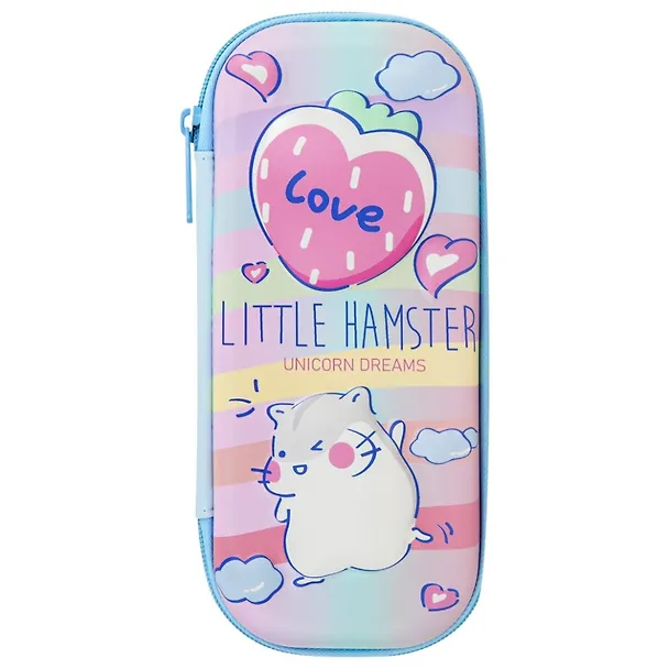 Пенал 3D "Humster", откидная планка,  22 х 10 х 5 см 2981781 — 2