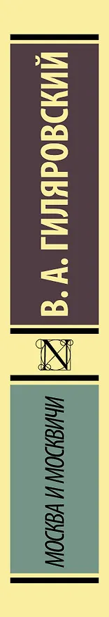 Книга Москва и москвичи (Владимир Гиляровский) — 3