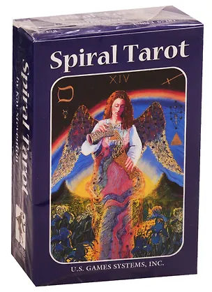 Книга Spiral Tarot (78 карт + инструкция) (K. Steventon)
