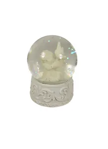 Фигурка декоративная снежный шар Ангел (6,5х6,5х9) (36683)