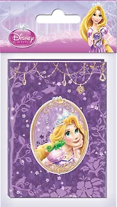 Алфавитная книга А7 "Принцессы" выб.УФлак, вырубн.фигурка, Disney