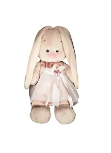 Мягкая игрушка Зайка Ми в бежевом платье (31 см) (StM-005)