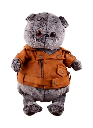 Игрушка мягкая Budi Basa, Басик в куртке-косухе 30 см Ks30-110 2719074