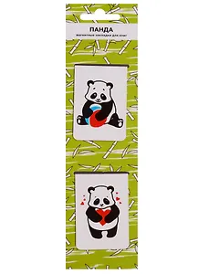 Магнитные закладки Панда (салатовая) (2 шт)