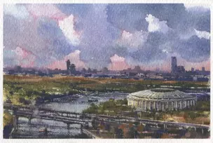 Открытка "Москва. "Лужники"" — 2943632 — 1