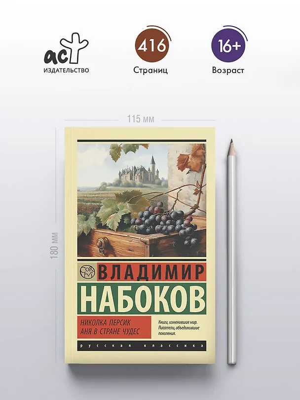 Книга Николка Персик. Аня в Стране чудес (Владимир Набоков) — 5
