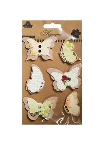 Набор д/творчества Объемные стикеры "Крафт" 7892