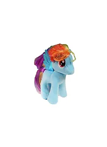 Мягкая игрушка Пони Rainbow Dash (20 см) (41005) (3+) (Sparkle) (Ty)