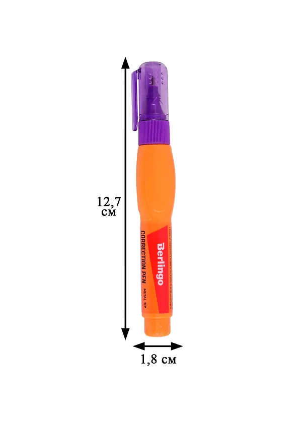 Корректор 8мл карандаш "Fuze", мет.нак., Berlingo 250143 — 8