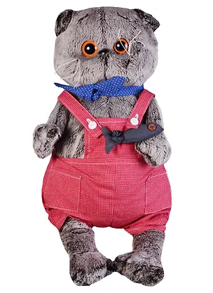 Игрушка мягкая Budi Basa, Басик в красном комбинезоне (В1) Ks30-066 2632909